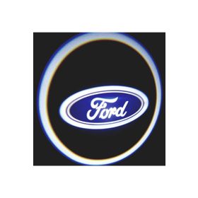 Femex Ford Araçlar İçin Pilli Yapıştırmalı Kapı Altı Led Logo