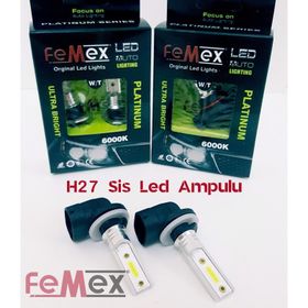 Femex H27 Beyaz Sis Farları İçin Mükemmel Ürün Sis Led Ampul