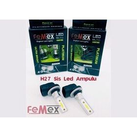 Femex H27 Beyaz Sis Farları İçin Mükemmel Ürün Sis Led Ampul