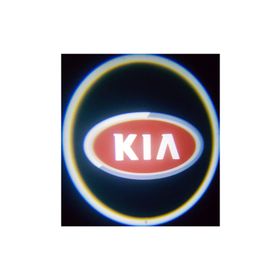 Femex Kia Araçlar İçin Pilli Yapıştırmalı Kapı Altı Led Logo