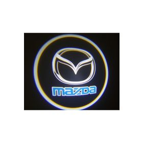 Femex Mazda Araçlar İçin Pilli Yapıştırmalı Kapı Altı Led Logo