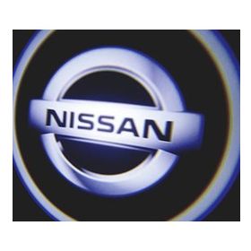 Femex Nissan Araçlar İçin Pilli Yapıştırmalı Kapı Altı Led Logo
