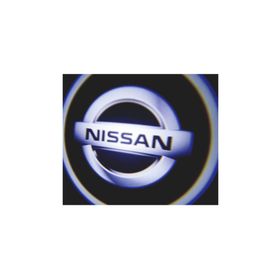 Femex Nissan Mesafe Sensörlü Pilli Yapıştırmalı Kapı Altı Led Logo