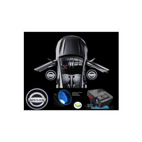 Femex Nissan Mesafe Sensörlü Pilli Yapıştırmalı Kapı Altı Led Logo