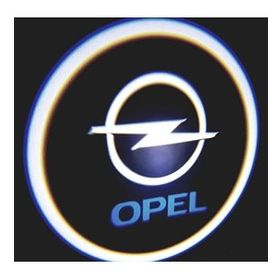 Femex Opel Araçlar İçin Pilli Yapıştırmalı Kapı Altı Led Logo