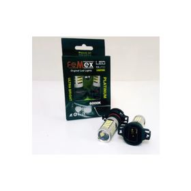 Femex PSX24W H16 Beyaz 1200LM Sis Farları İçin Sis Led Ampul