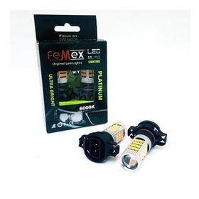 Femex PSX24W H16 Turuncu 1200LM Sis ve Sinyal Farları İçin Led Ampul
