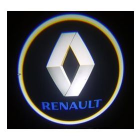 Femex Renault Araçlar İçin Pilli Yapıştırmalı Kapı Altı Led Logo
