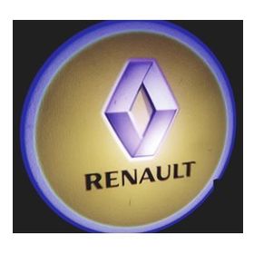 Femex Renault Araçlar İçin Pilli Yapıştırmalı Kapı Altı Led Logo