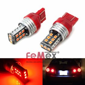 Femex T20 7443 Çift Duy Kırmızı Led Ampul