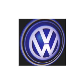 Femex Volkswagen Mesafe Sensörlü Pilli Yapıştırmalı Kapı Altı Led Logo