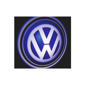Femex Volkswagen Mesafe Sensörlü Pilli Yapıştırmalı Kapı Altı Led Logo