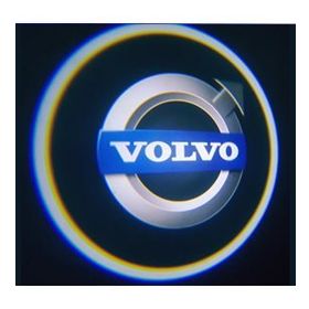 Femex Volvo Araçlar İçin Pilli Yapıştırmalı Kapı Altı Led Logo