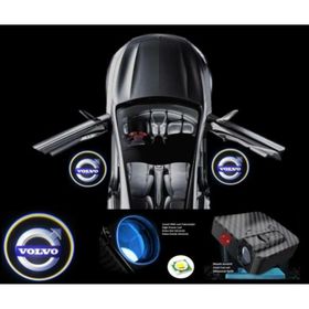 Femex Volvo Araçlar İçin Pilli Yapıştırmalı Kapı Altı Led Logo