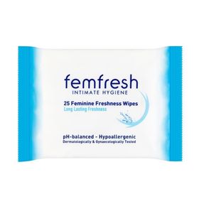 Femfresh 25'li Dış Genital Bölge Temizleme Mendili
