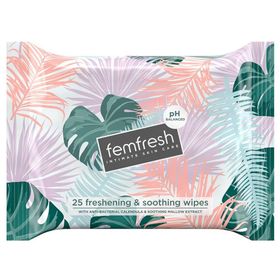 Femfresh 25'li Dış Genital Bölge Temizleme Mendili