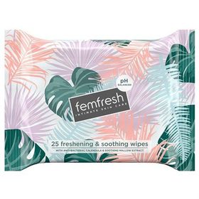 Femfresh 25'li Dış Genital Bölge Temizleme Mendili
