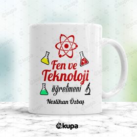 Fen Bilgisi Öğretmeni Kupa Bardak