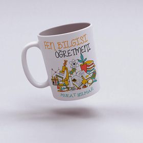 Fen Bilgisi Öğretmeni Kupa Bardak