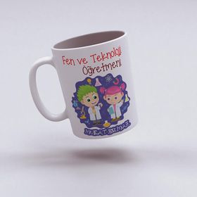 Fen Bilgisi Öğretmeni Kupa Bardak