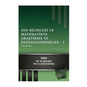 Fen Bilimleri ve Matematikte Araştırma ve Değerlendirmeler 1 Gece Kitaplığı