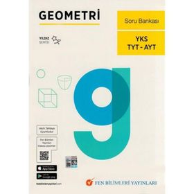 Fen Bilimleri Yayıncılık Yayınları TYT AYT Geometri Soru Bankası Yıldız Serisi