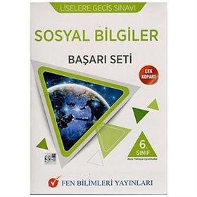 Fen Bilimleri Yayınları 6. Sınıf Sosyal Bilgiler LGS Başarı Seti