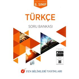 Fen Bilimleri Yayınları 8.Sınıf Türkçe Soru Bankası