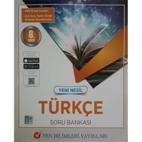 Fen Bilimleri Yayınları 8.Sınıf Türkçe Soru Bankası