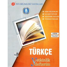 Fen Bilimleri Yayınları 8. Sınıf Yeni Nesil Türkçe Yetkinlik Defterim