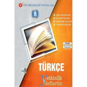 Fen Bilimleri Yayınları 8. Sınıf Yeni Nesil Türkçe Yetkinlik Defterim