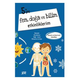 Fen Doğa Ve Bilim Etkinliklerim - 5+ Yaş, 6 Yaş Erdem Yayınları