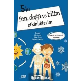 Fen Doğa Ve Bilim Etkinliklerim - 5+ Yaş, 6 Yaş Erdem Yayınları