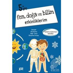 Fen Doğa Ve Bilim Etkinliklerim - 5+ Yaş, 6 Yaş Erdem Yayınları
