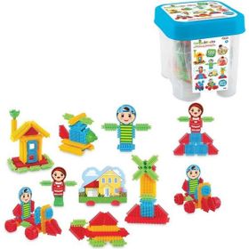 Fen Toys 03324 120 Parça Kaktüs Bloklar Koca Yapı Oyuncakları