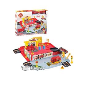 Fen Toys 03343 İtfaiye Garaj Set Oyuncak Araba