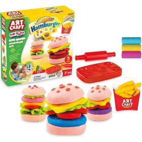 Fen Toys 03573 Hamburger Set 150 gr Oyun Hamuru