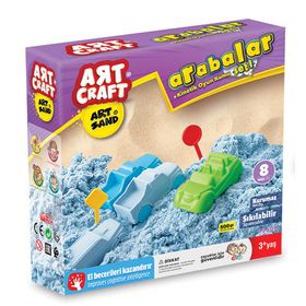 Fen Toys 03609 500 gr +3 Yaş Artsand Arabalar Kum Seti