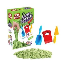 Fen Toys 03692 1000 gr Yeşil Aksesuarlı Kinetik Oyun Hamuru