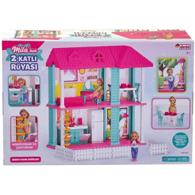 Fen Toys 03757 Dede Milanın 2 Katlı Rüyası Oyuncak Ev