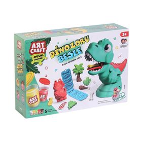 Fen Toys 03814 280 gr Dinozoru Besle Oyun Hamuru Seti