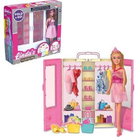 Fen Toys 03828 Linda'nın Bebekli Gardırobu
