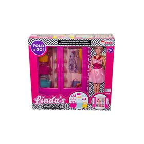 Fen Toys 03828 Linda'nın Bebekli Gardırobu