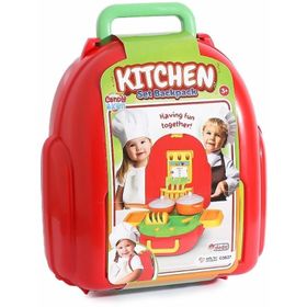 Fen Toys 03837 Candy Mutfak Seti Sırt Çantası