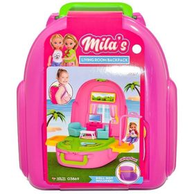 Fen Toys 03869 Mila'nın Oturma Odası Set Sırt Çantası