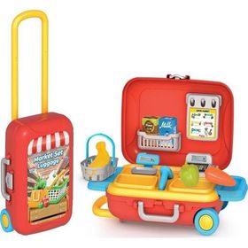 Fen Toys 03904 Candy Ken Market Set Bavulum Çocuk Oyun Seti