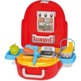 Fen Toys 03908 Kral Şakir Market Set Sırt Çantası Çocuk Oyun Seti
