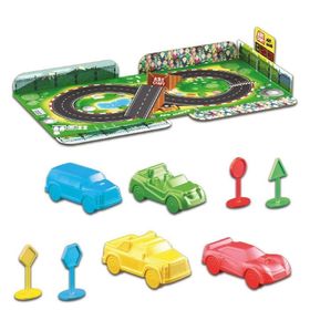 Fen Toys 03948 Artsand Arabalar Kum Seti 600 GR Oyun Hamuru