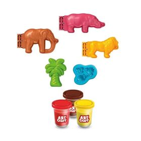 Fen Toys 03997 Art Craft Orman Hayvanları 168 GR Oyun Hamur Set