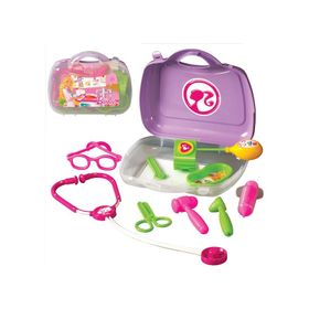 Fen Toys Barbie Doktor Çantası Mor Çocuk Oyun Seti